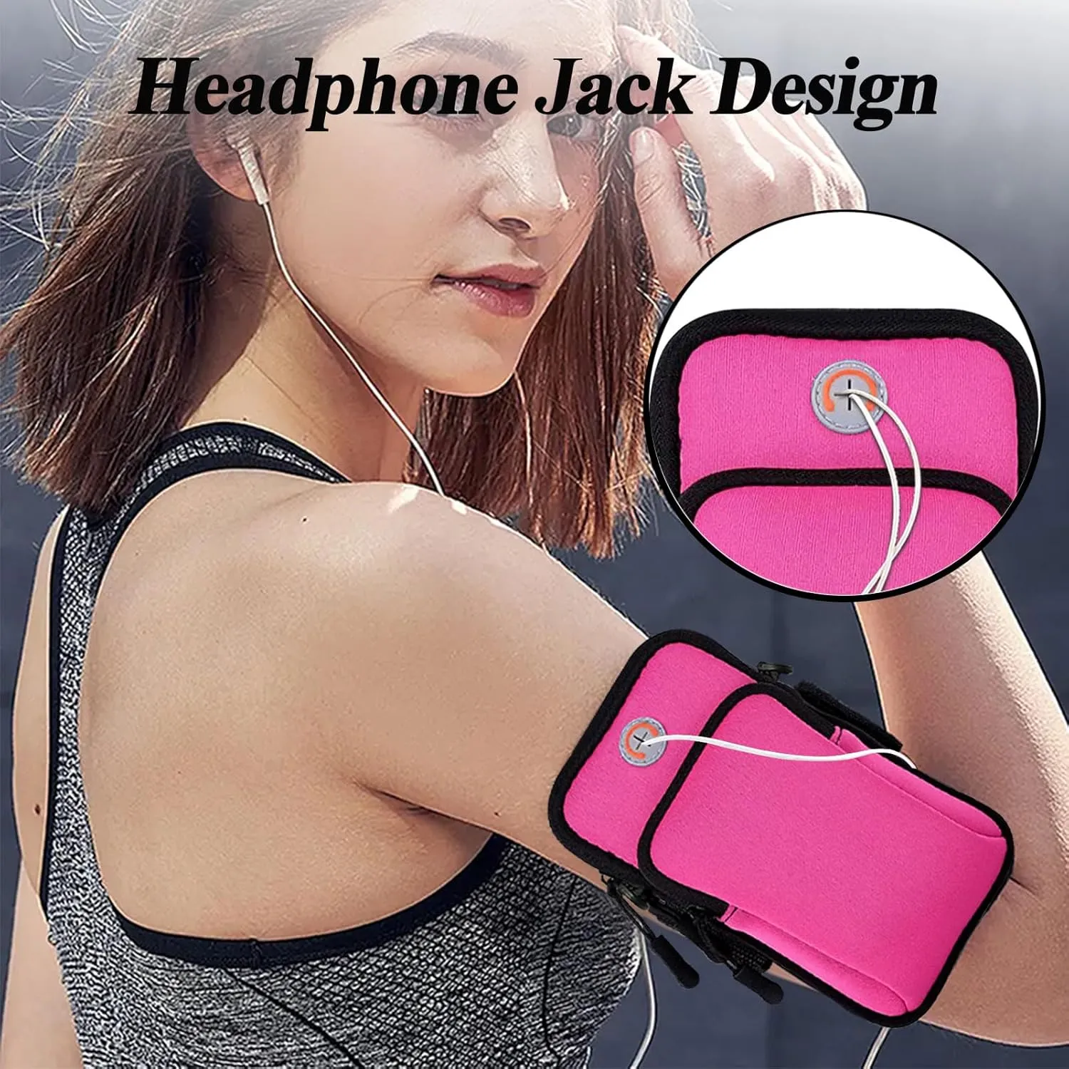 Phone Holder for Running Armband Cell Phone Holder,2 Pack Small Purses for Women Crossbody Kids,iPhone 16 16e 15 14 13 12 11 Pro Max Xs Xr X Plus Mini Galaxy Ultra S25 Note Bags Gym Arm Bands
