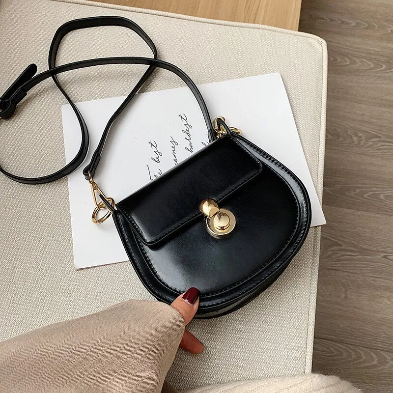 PU Leather Contrast Color Crossbody Bags For Women 2020 Fashion Small Shoulder Bag Female Handbags And Purses LadiesTravel Bags