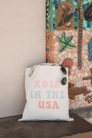 Rose USA Tote Bag