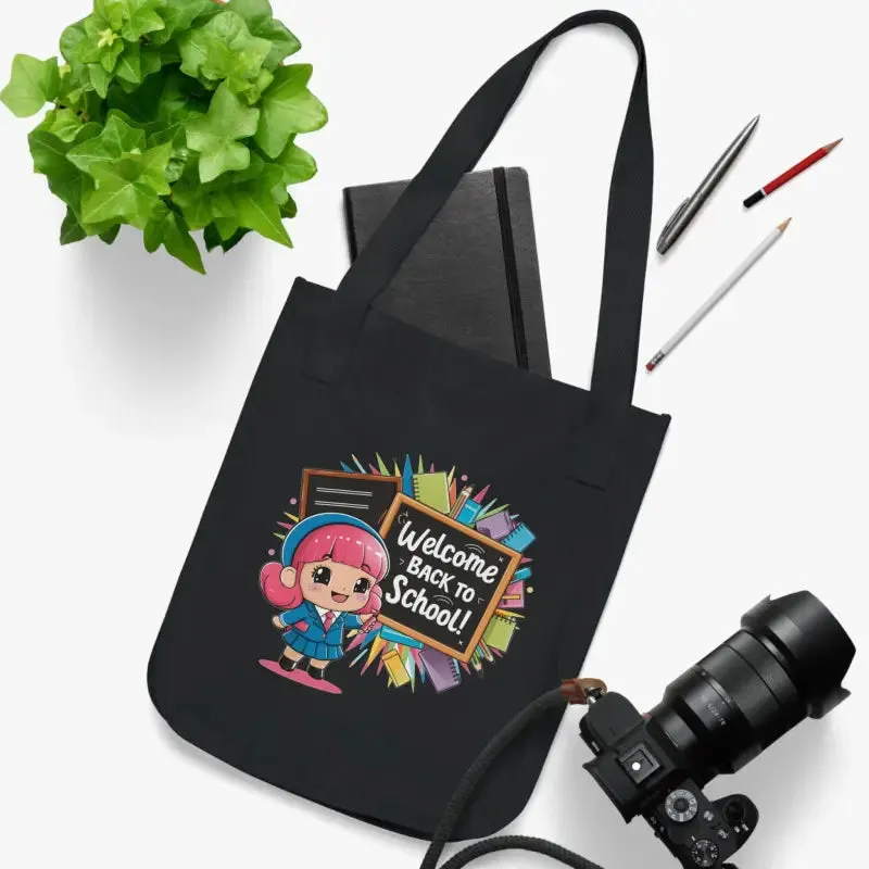 Schools in Perfect Canvas Tote Certified Organic Cotton