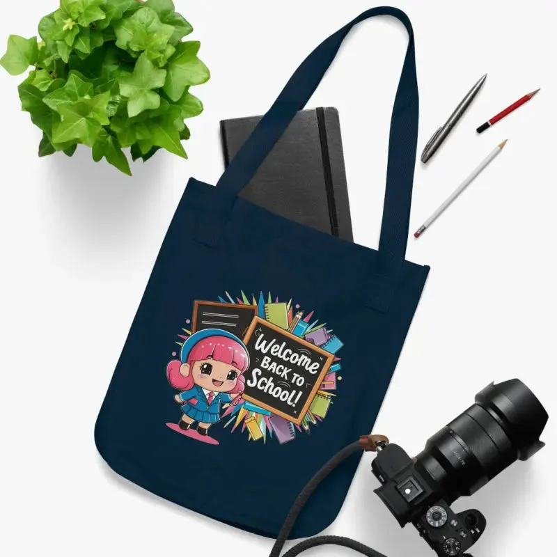 Schools in Perfect Canvas Tote Certified Organic Cotton