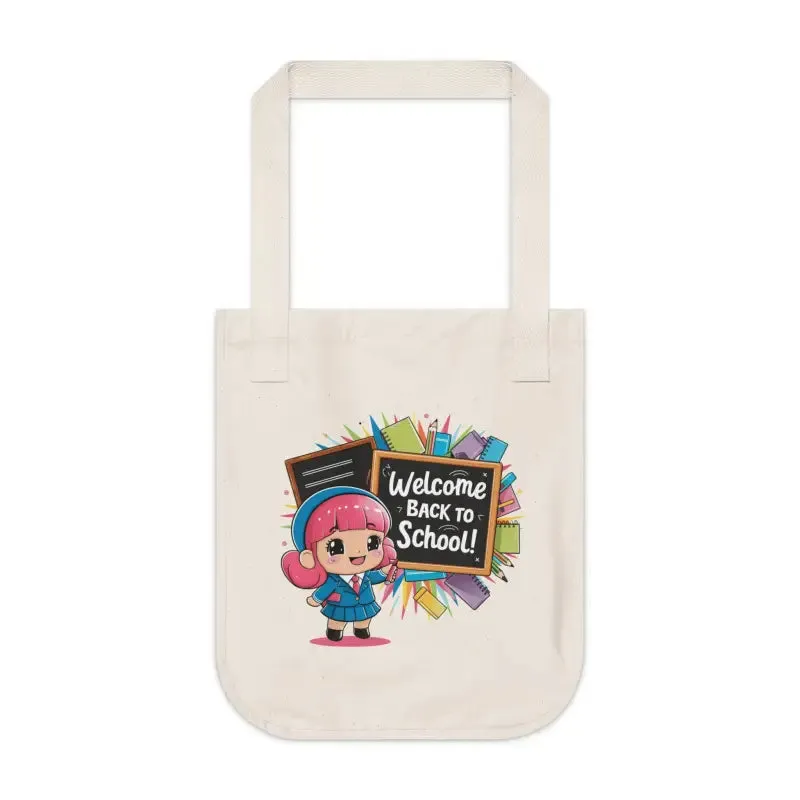 Schools in Perfect Canvas Tote Certified Organic Cotton