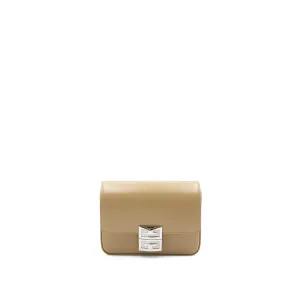 Small 4G Xbody Bag in Box Leather in Beige Cappuccino