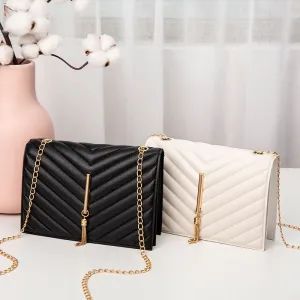Solid Color Fashion Shoulder Handbags Female Travel Luxury Crossbag
