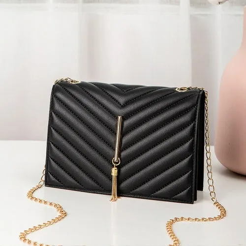Solid Color Fashion Shoulder Handbags Female Travel Luxury Crossbag