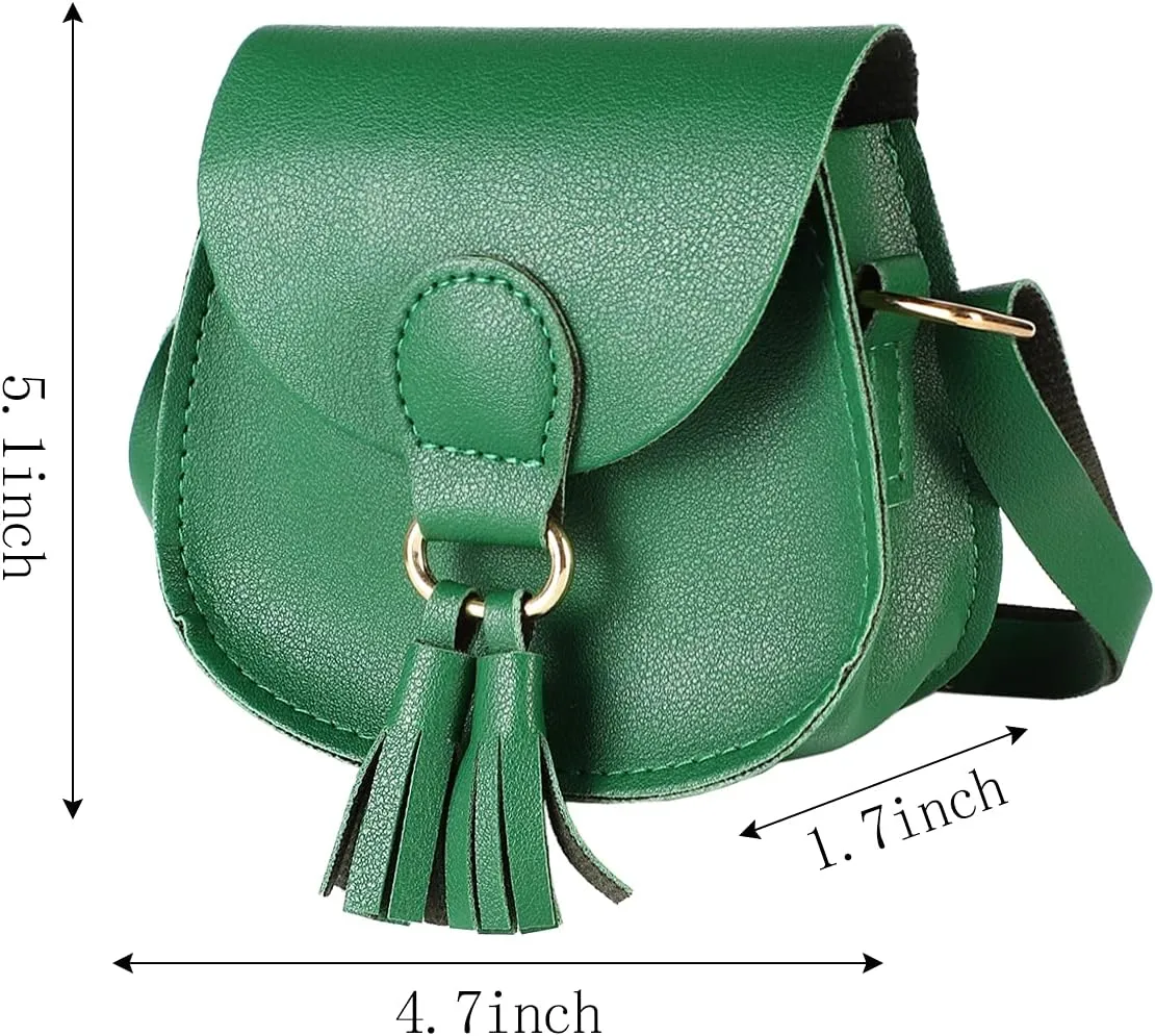 SOTOGO Little Girls Purses Toddler Crossbody Purse Princess Purses Handbags Girl Wallets Mini Chain Crossbody Bags for Kids