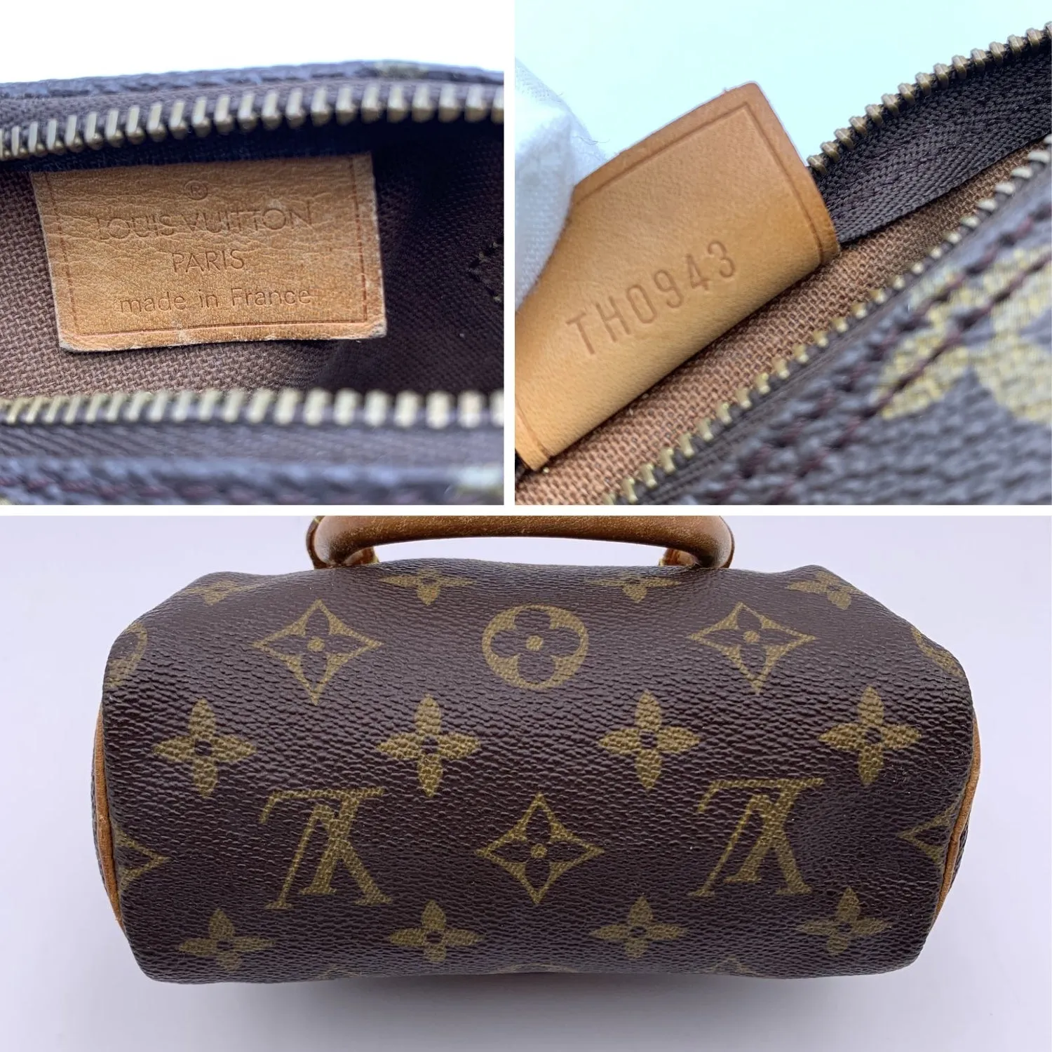Trendy Inspired Louis Vuitton Vintage Monogram Mini Hl Speedy Nano Bag M41534